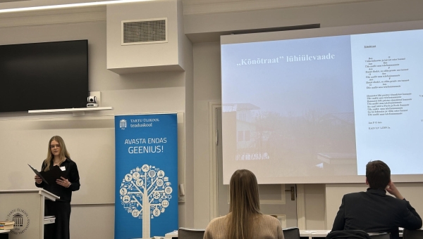 Kreutzwaldi kooli õpilane pälvis üleriigilisel olümpiaadil eripreemia